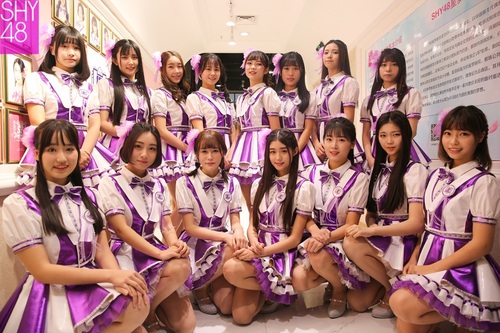 snh48姐妹团shy48新队出道 team hiii16位