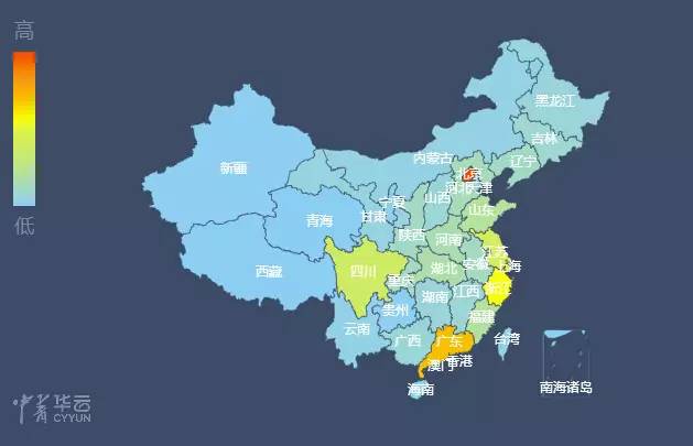对该新闻关注最多的网友分布于北京,广东,浙江,江苏,山东,四川等地.