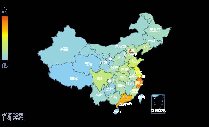 中国地图黑色壁纸图片