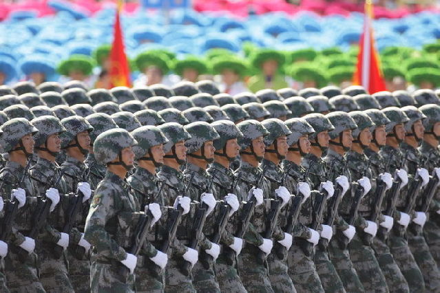 通過國慶閱兵既可慶祝國慶,揚我國威,也向全世界展示了我國強大的國防