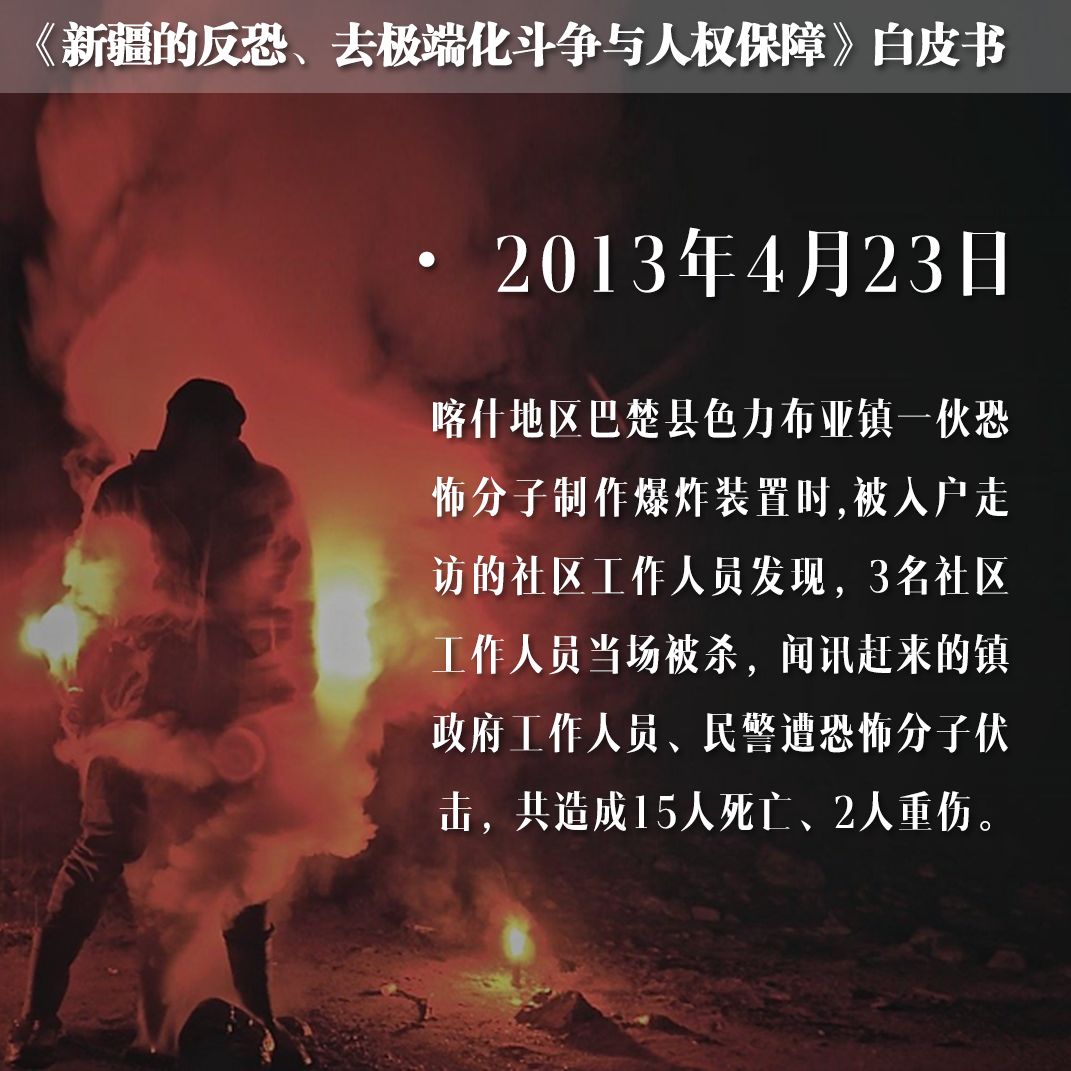 一些充满血腥,令人发指的暴力恐怖犯罪,我们永不忘记:中国,与世界分享