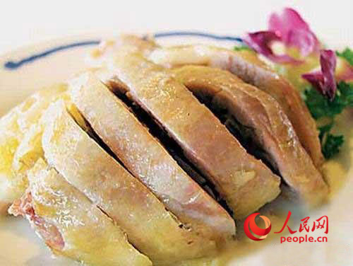 南胜咸水鸭   漳州小吃—-南胜咸水鸭有数百年的制作历史,因产地在南