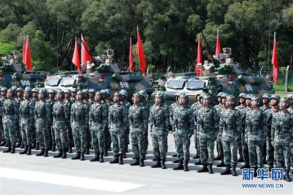 罗援:有驻港部队在"港独"分子永远是小丑