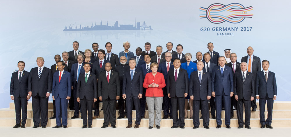 g20汉堡峰会展现中国国际领导力