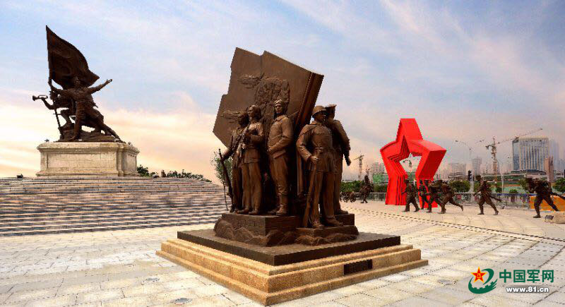 纪念"三个90周年"|八一访南昌:你们负责幸福,和平交由他们守护