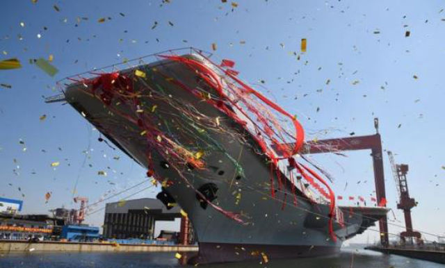 中国首艘国产航母迎来新节点 将进入系泊试验