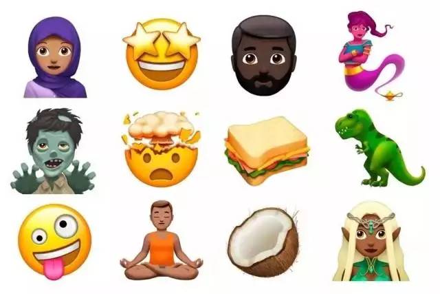 原来emoji也有节日新一代emoji闪亮登场