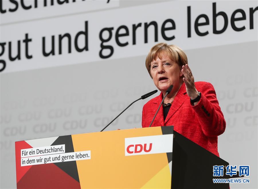国际 国际新闻   德国总理默克尔领导的基督教民主联盟(基民盟)19日在