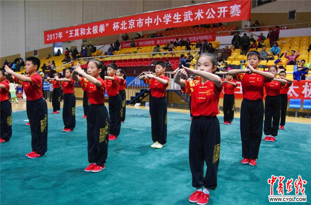 北京市1600多名中小學生參加武術公開賽