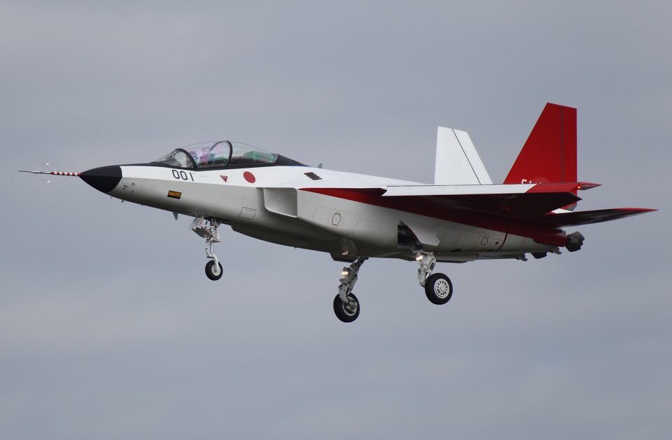 日本五代机验证机x2完成测试退役