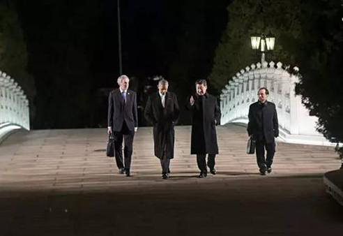 "瀛台夜话"当然,中国并不只是"庄园外交"的客人,也是东道主.