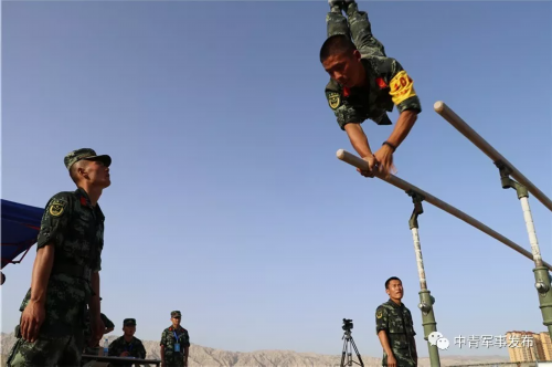 创纪录,当尖兵!看兵哥哥比武场上一展身手