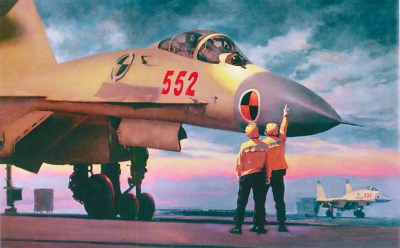 时刻准备(油画) 徐天离