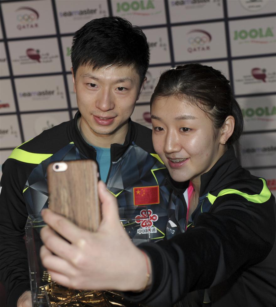 卡塔尔公开赛:马龙男单夺冠