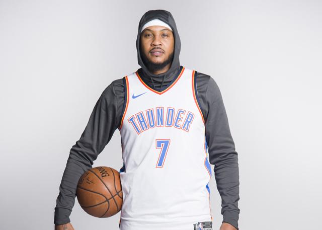 安东尼:很乐意担当大前锋 打小球有利雷霆